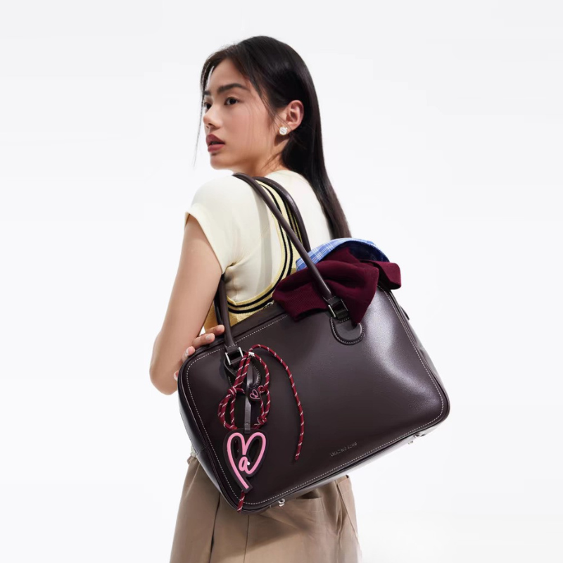 ELOAL Elegant Stylish Large Capacity Shoulder Bowling Bag for Women