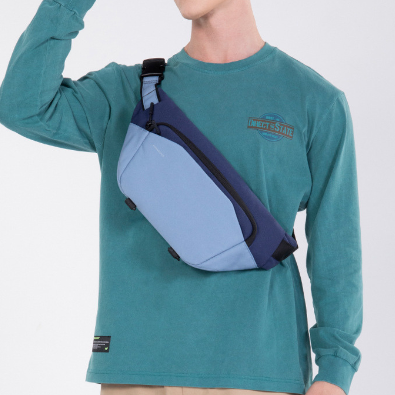 ELOAL Stylish Lightweight Crossbody Bag with Zippered Pockets