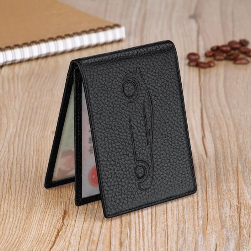 ELOAL Elegant Slim Card Holder Wallet for Stylish Organization