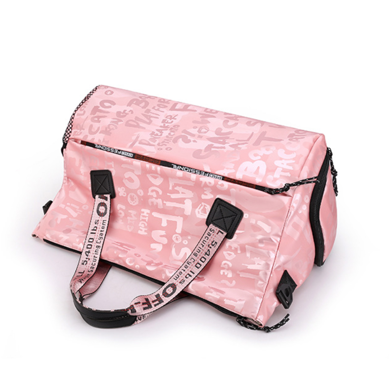 ELOAL Stylish Gym Bag with Shoe Compartment for Active Lifestyle