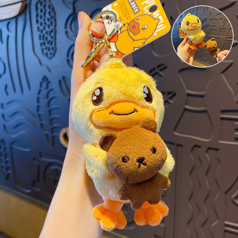 ELOAL Cute Duck Bag Charm - Stylish Accessory for Bags