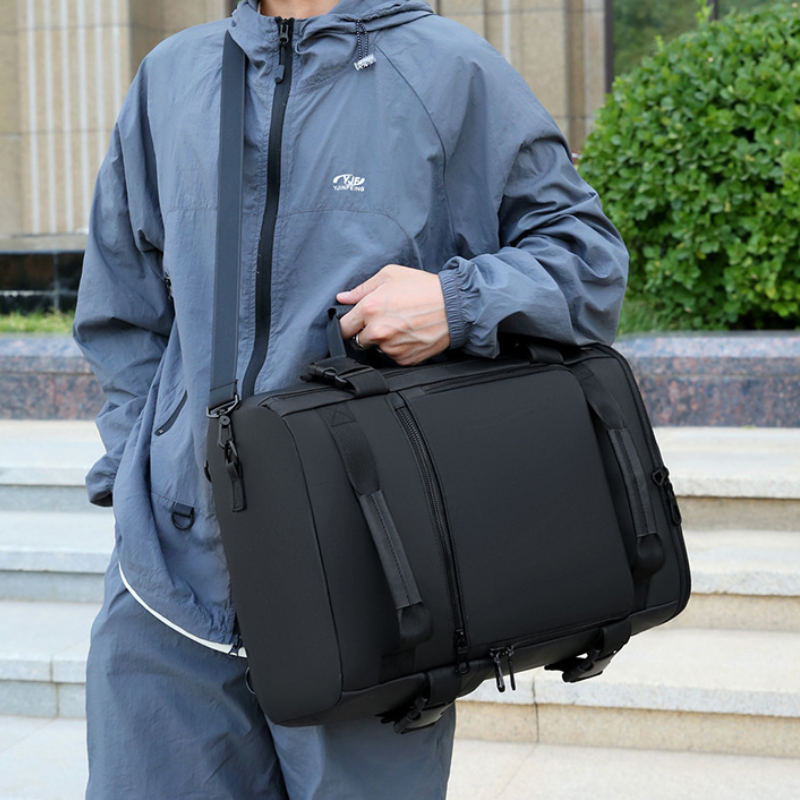 ELOAL Stylish Men's Business Backpack with Large Capacity