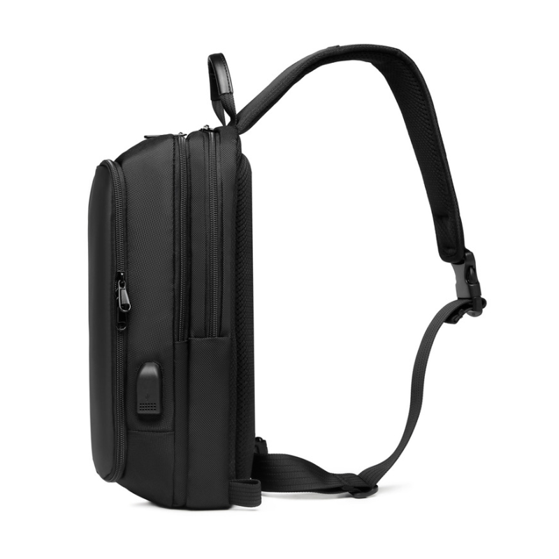 ELOAL Stylish USB Crossbody Bag for Urban Charging Needs
