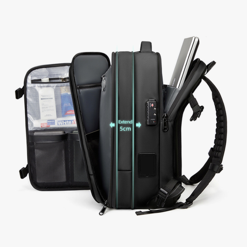 ELOAL Waterproof Compression Travel Backpack - Stylish and Functional