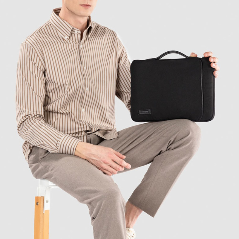 ELOAL Stylish Slim Business Laptop Bag for Professionals
