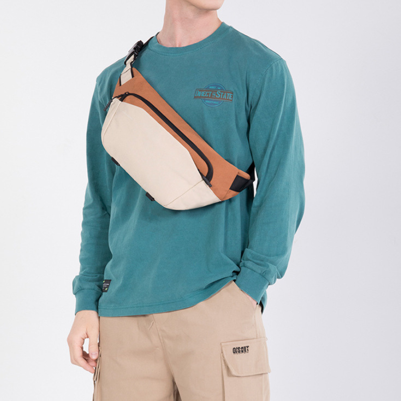 ELOAL Stylish Lightweight Crossbody Bag with Zippered Pockets