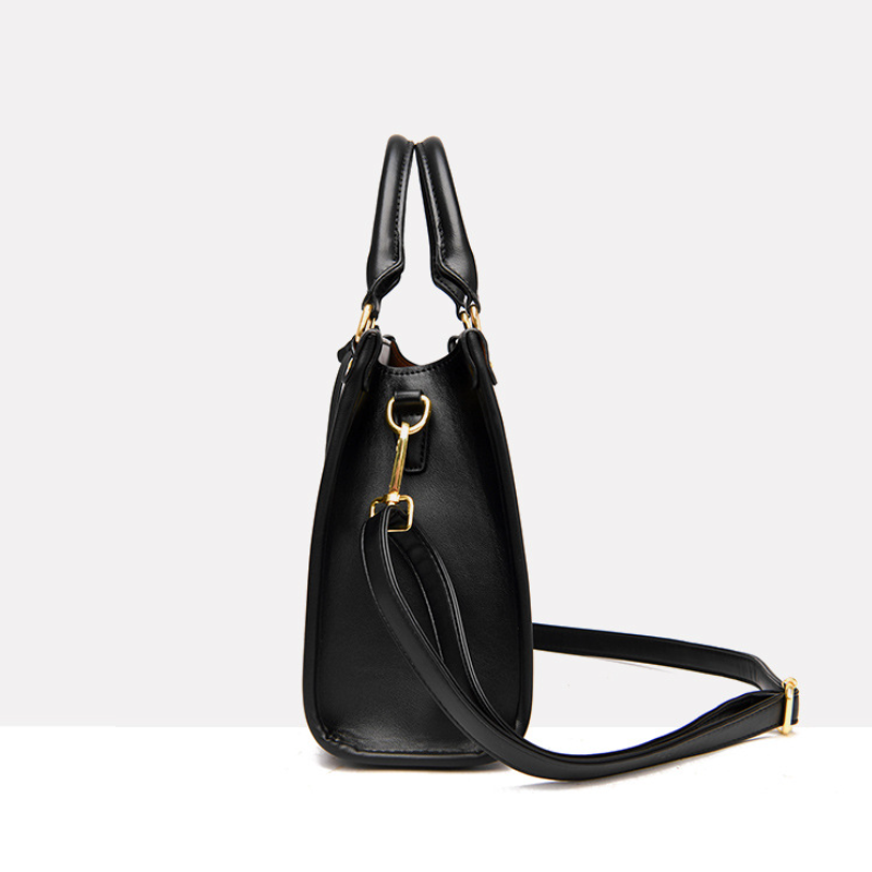 ELOAL Stylish Striped Structured Women's Fashion Handbag