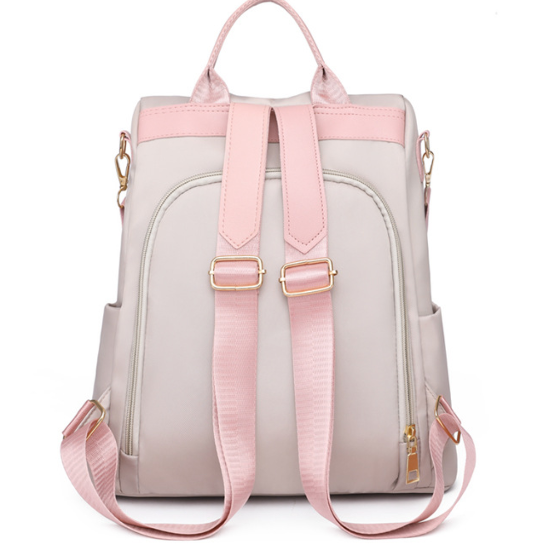 ELOAL Stylish Embroidered Canvas Oxford Travel Backpack