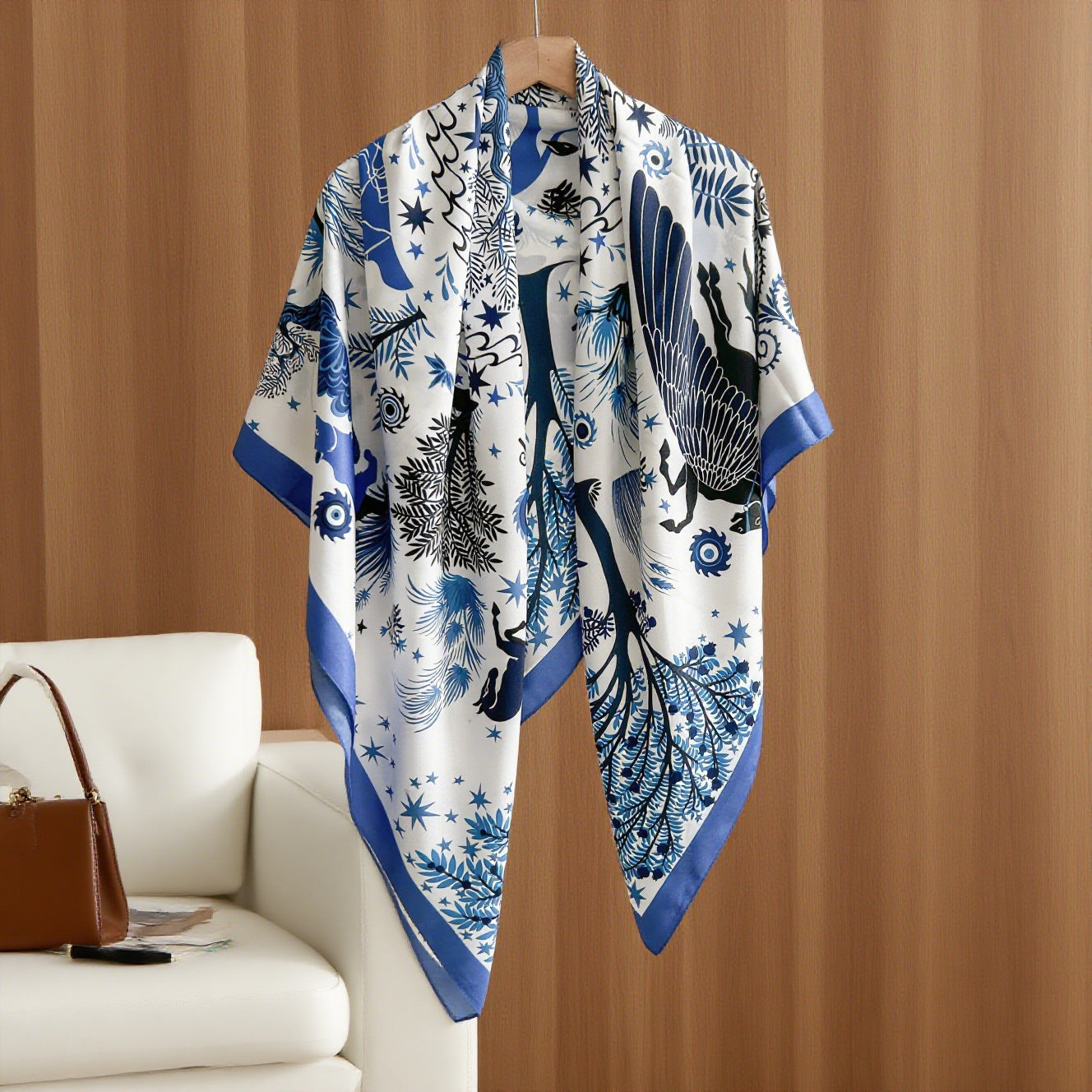 ELOAL Stylish Women's Large Square Scarf for Fashionable Looks