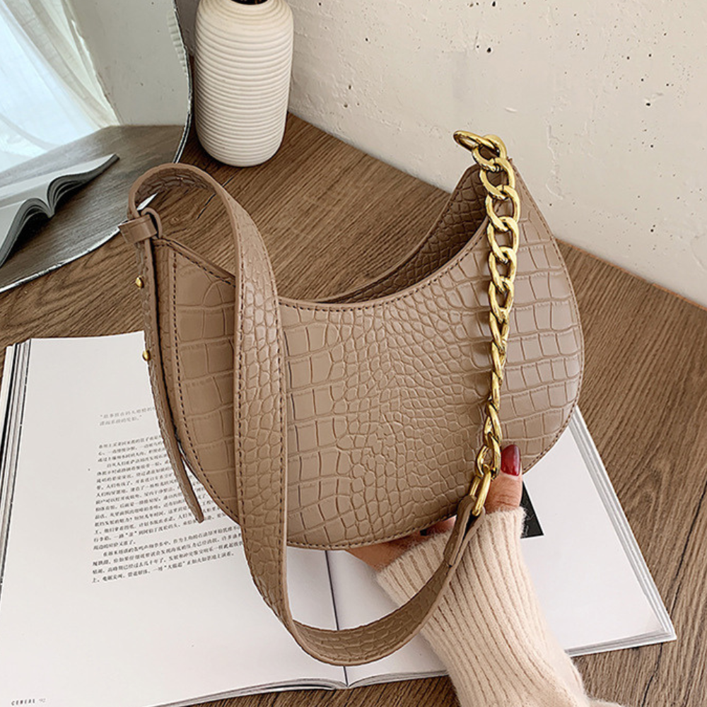 ELOAL Stylish Crescent Shoulder Bag for Fashionable Look
