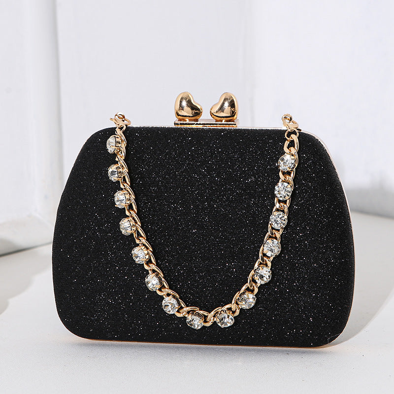 ELOAL Elegant Rhinestone Clutch for Stylish Evening Events