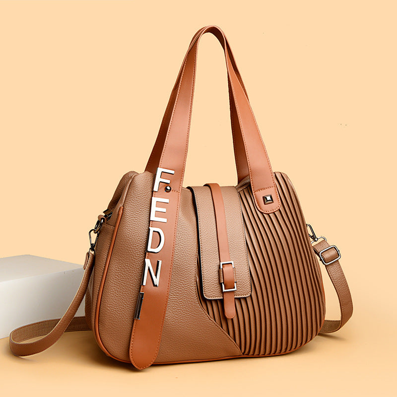 ELOAL Elegant Women's Large Capacity Shoulder Bag - Stylish & Fashionable