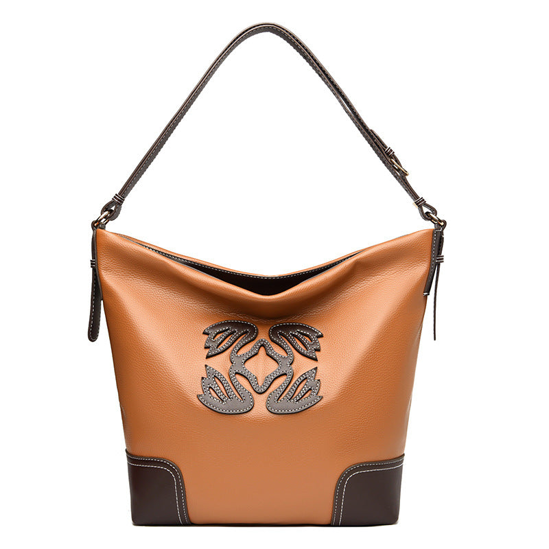 ELOAL Stylish Ethnic Leather Shoulder Bag for Trendy Fashion Lovers