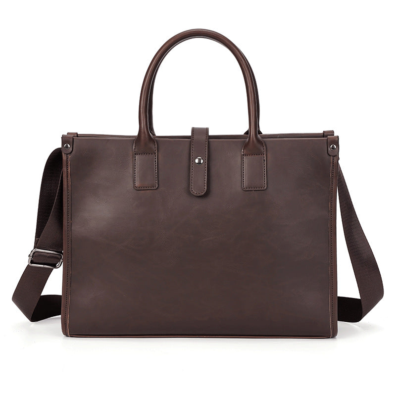 ELOAL Stylish Retro Briefcase for Professionals and Students