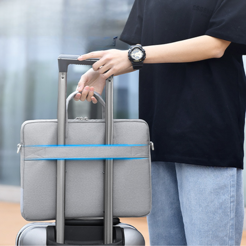 ELOAL Stylish Air Cushion Laptop Messenger Bag