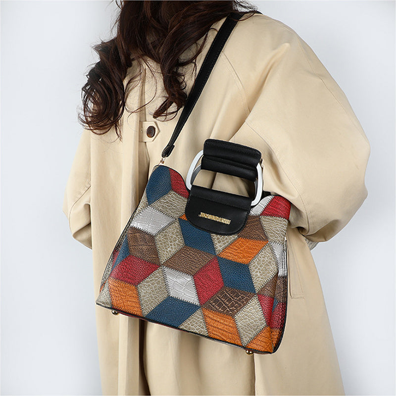 ELOAL Stylish Multi-Compartment Crossbody Bag for Everyday Use