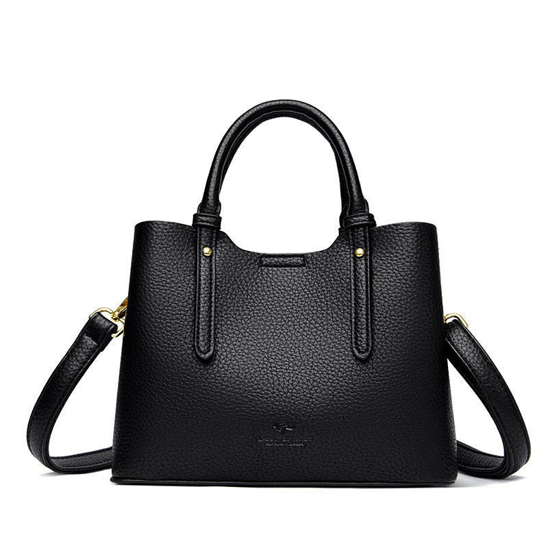 ELOAL Fashionable Faux Leather Handbag for Stylish Women