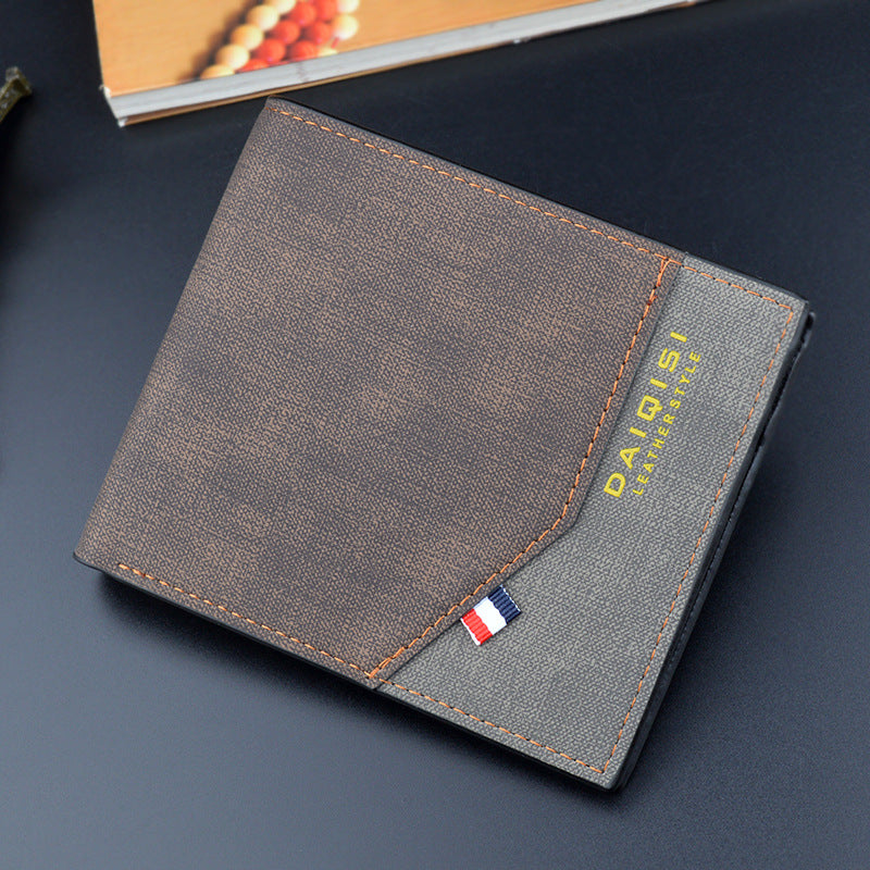 ELOAL Stylish Men's Fashion Wallet in Contrast Colors