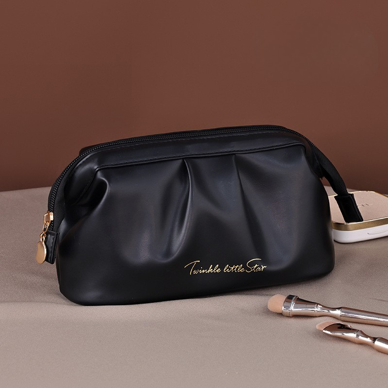 ELOAL Elegant Soft Touch Cosmetic Bag for Stylish Organization