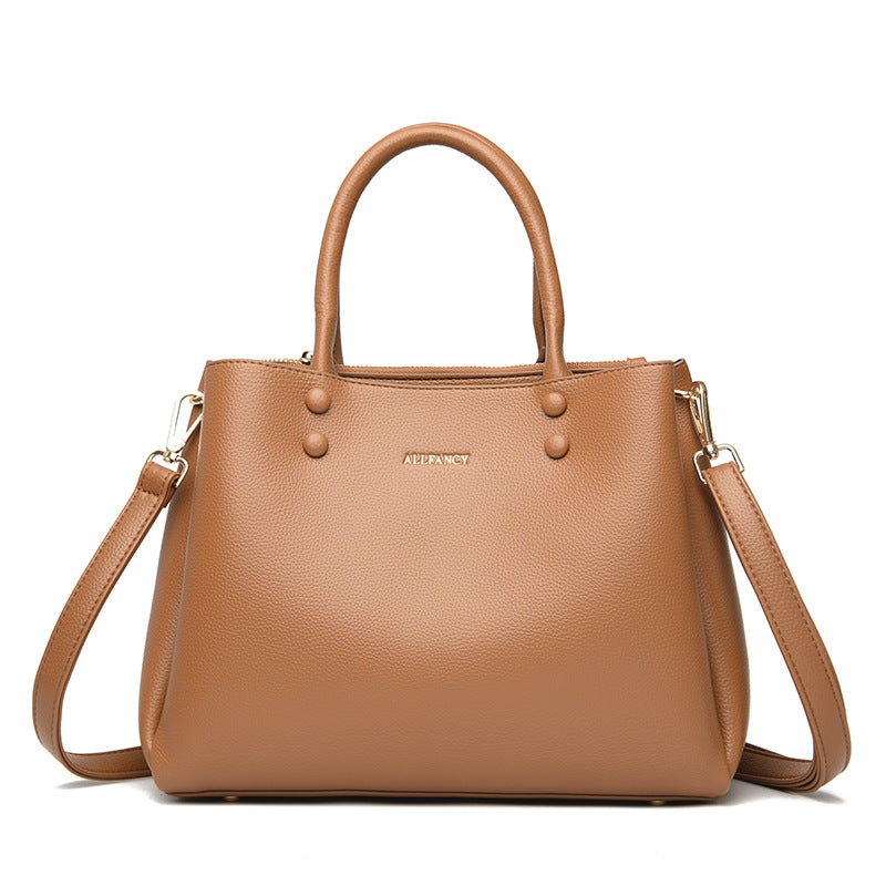 ELOAL Stylish Retro Women's Handbag - Large Capacity Fashion Accessory