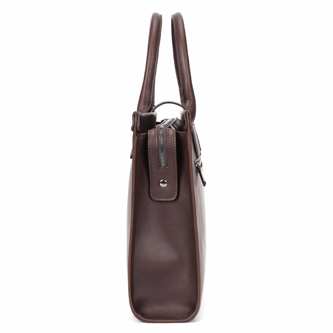 ELOAL Stylish Retro Briefcase for Professionals and Students