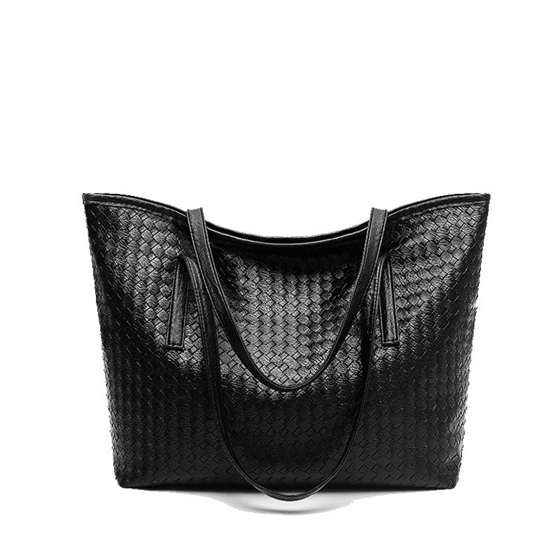 ELOAL Stylish Woven Shoulder Tote Bag for Everyday Use