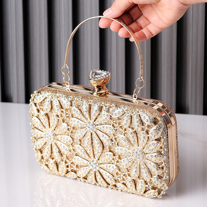ELOAL Elegant Rhinestone Evening Clutch for Stylish Events