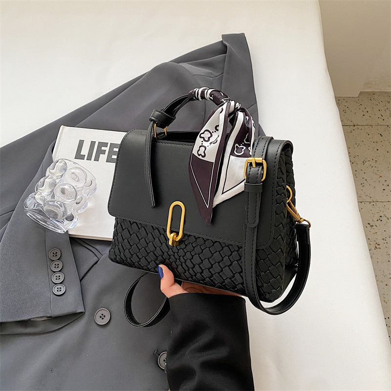 ELOAL Stylish Small Square Commuting Shoulder Bag