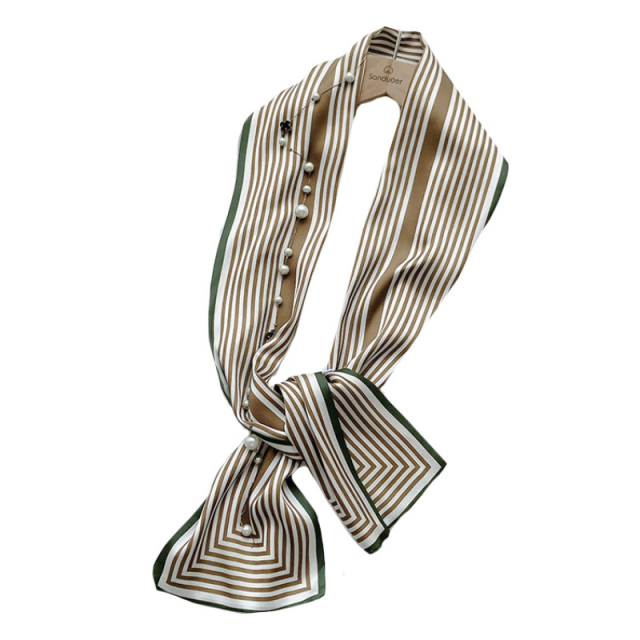 ELOAL Stylish Zebra Print Scarf for Fashionable Looks