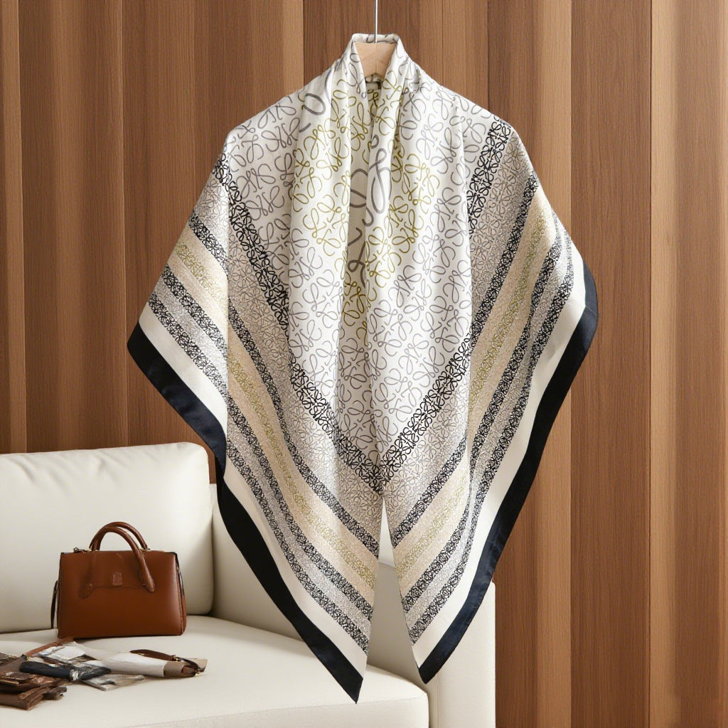 ELOAL Stylish Women's Large Square Scarf for Fashionable Looks