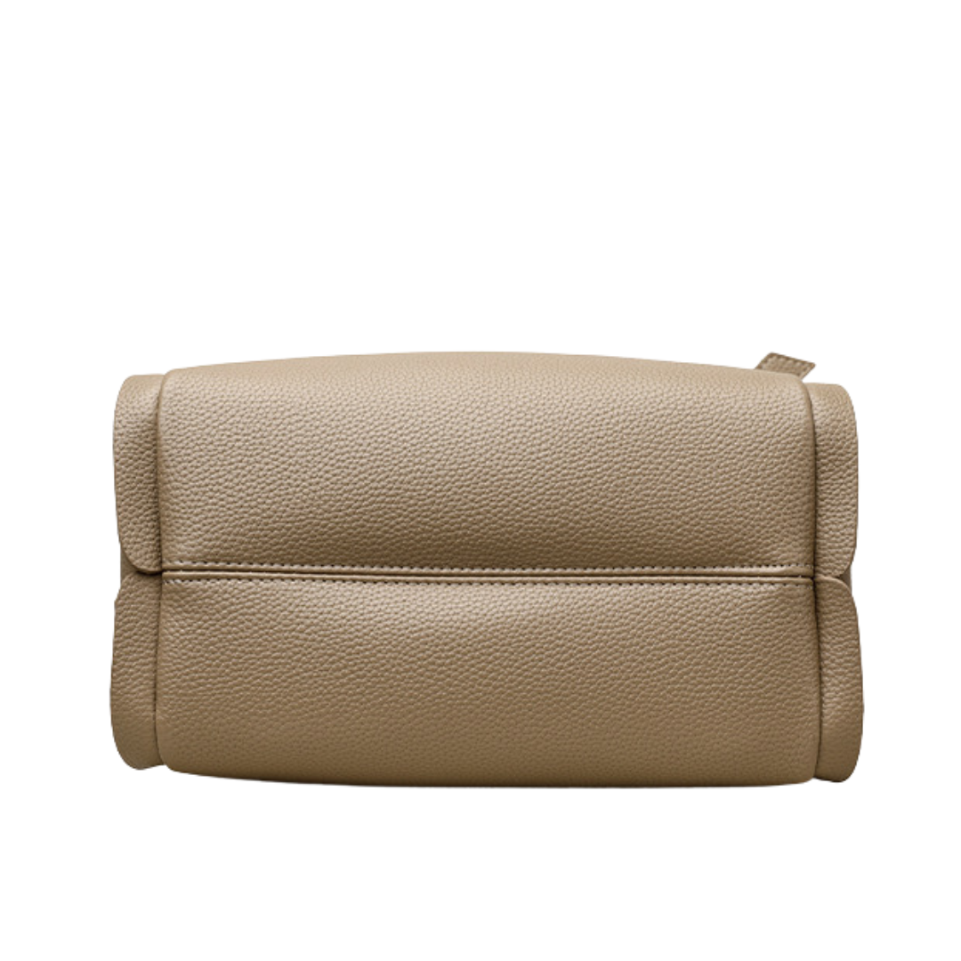 ELOAL Stylish PU Leather Bucket Shoulder Bag for Everyday Use