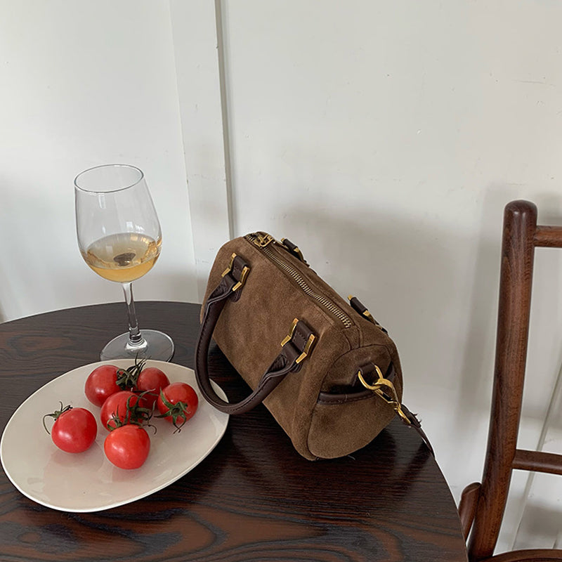 ELOAL Stylish Retro Boston Shoulder Bag