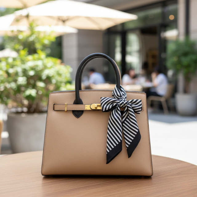 ELOAL Stylish Stripe Scarf for Trendy Fashion Accessories