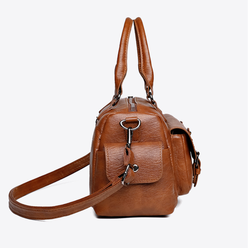 ELOAL Stylish Retro Large Capacity Shoulder Crossbody Bag