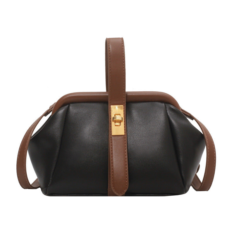 ELOAL Stylish Textured PU Leather Crossbody Bag