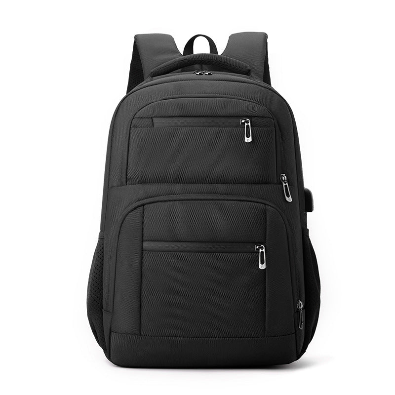 ELOAL Stylish USB Charging Backpack with Multiple Compartments
