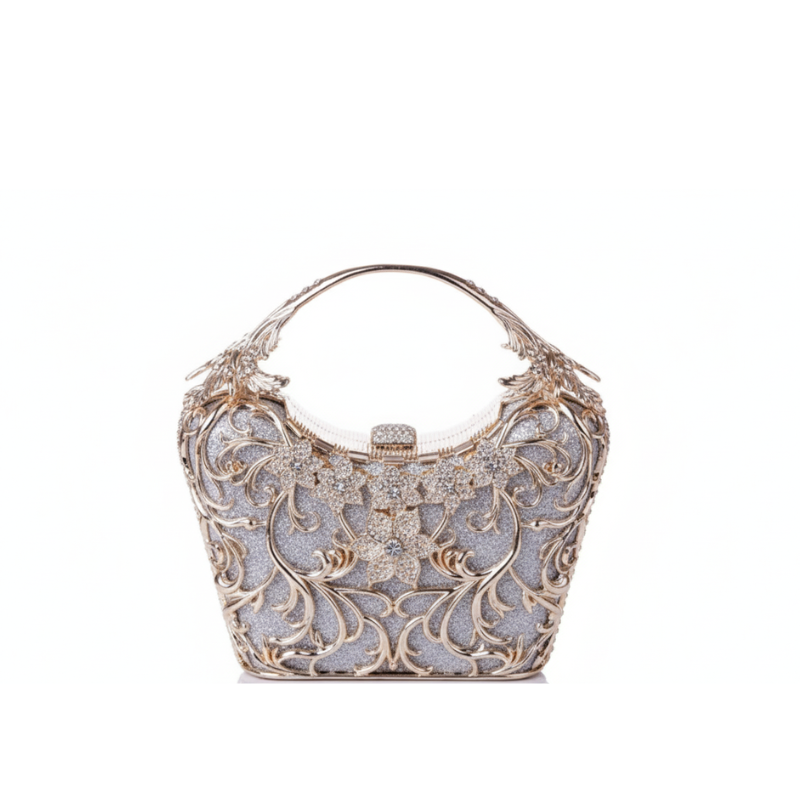 ELOAL Elegant Sparkle Clutch for Stylish Evening Events