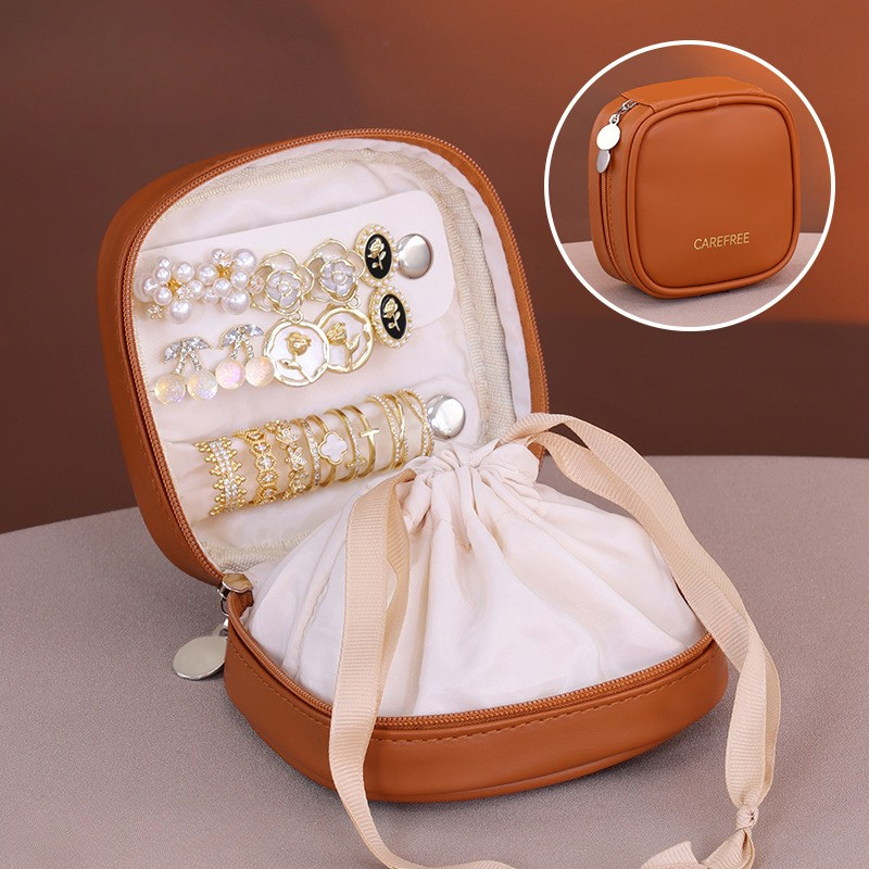 ELOAL Stylish Portable Mini Cosmetic Bag for Beauty Essentials