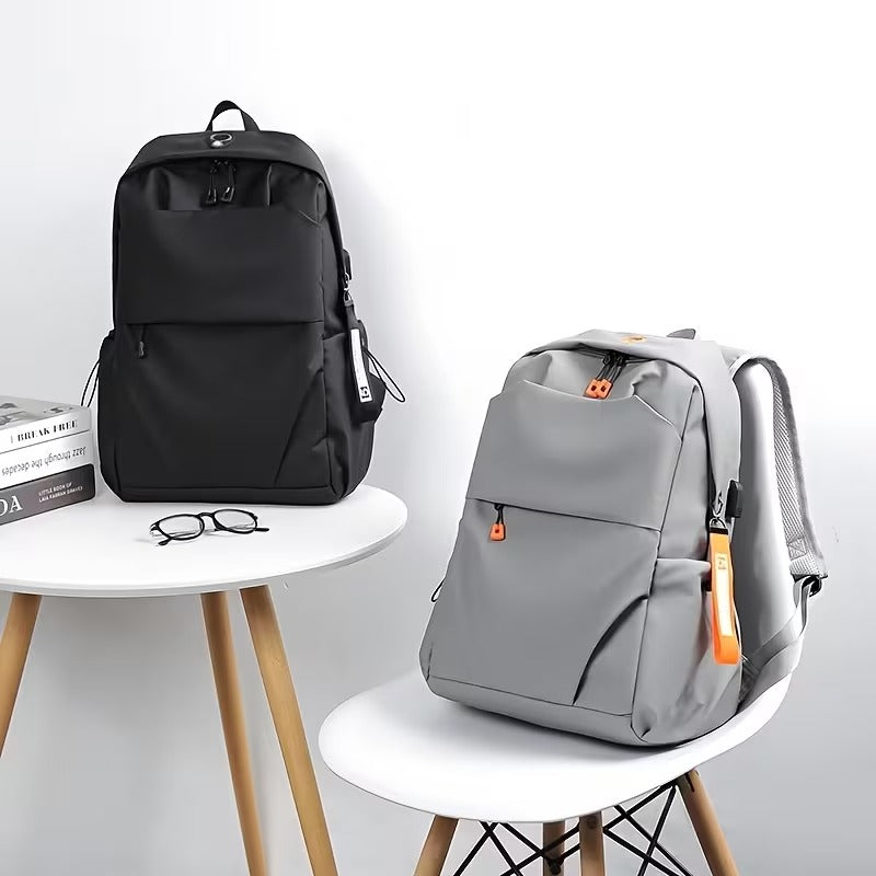 ELOAL Stylish Waterproof Nylon Commuting Backpack for Men