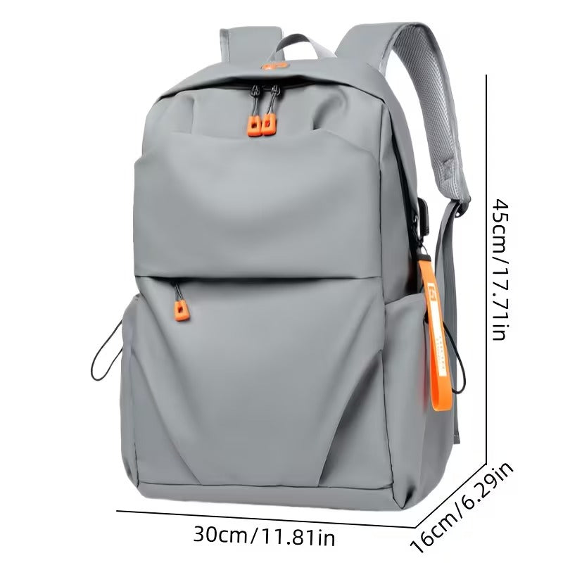 ELOAL Stylish Waterproof Nylon Commuting Backpack for Men