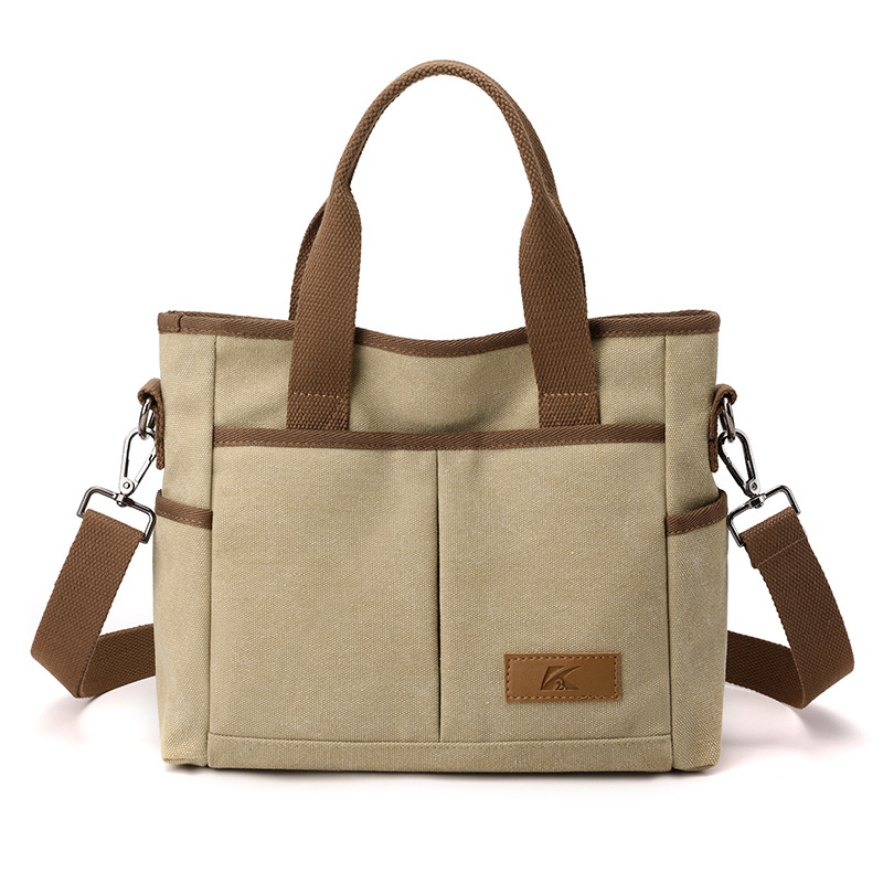 ELOAL Stylish Canvas Messenger Bag for Women