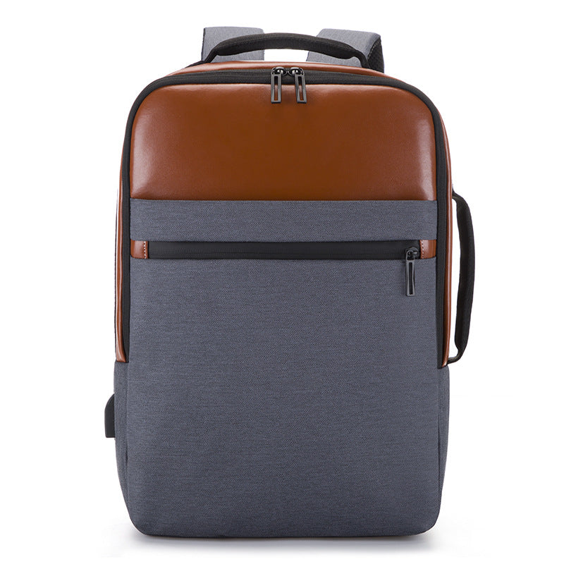 ELOAL Stylish USB Business Laptop Backpack for Men