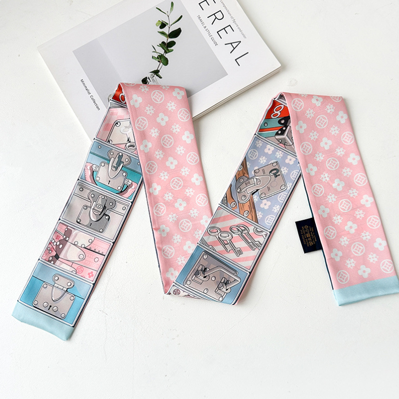 ELOAL Stylish Designer Inspired Bag Scarf for Fashionable Looks