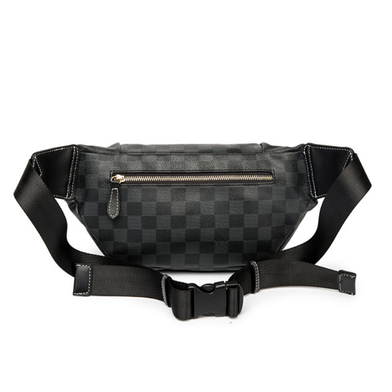 ELOAL Stylish Plaid Crossbody Waist Bag for Trendy Fashion