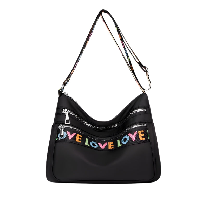 ELOAL Stylish Foldable Vector Crossbody Bag for Everyday Use