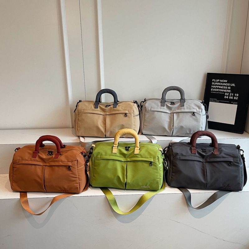 ELOAL Stylish AquaGuard Gym Duffle Bag for Active Lifestyle