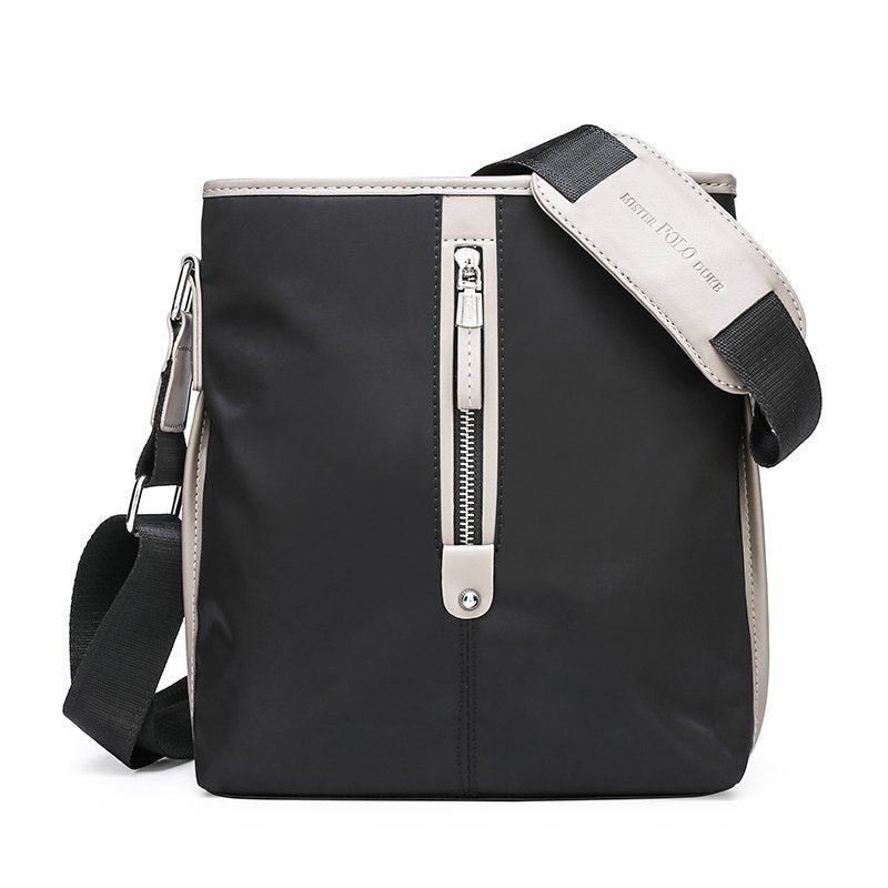 ELOAL Stylish Vertical Crossbody Bag for Men