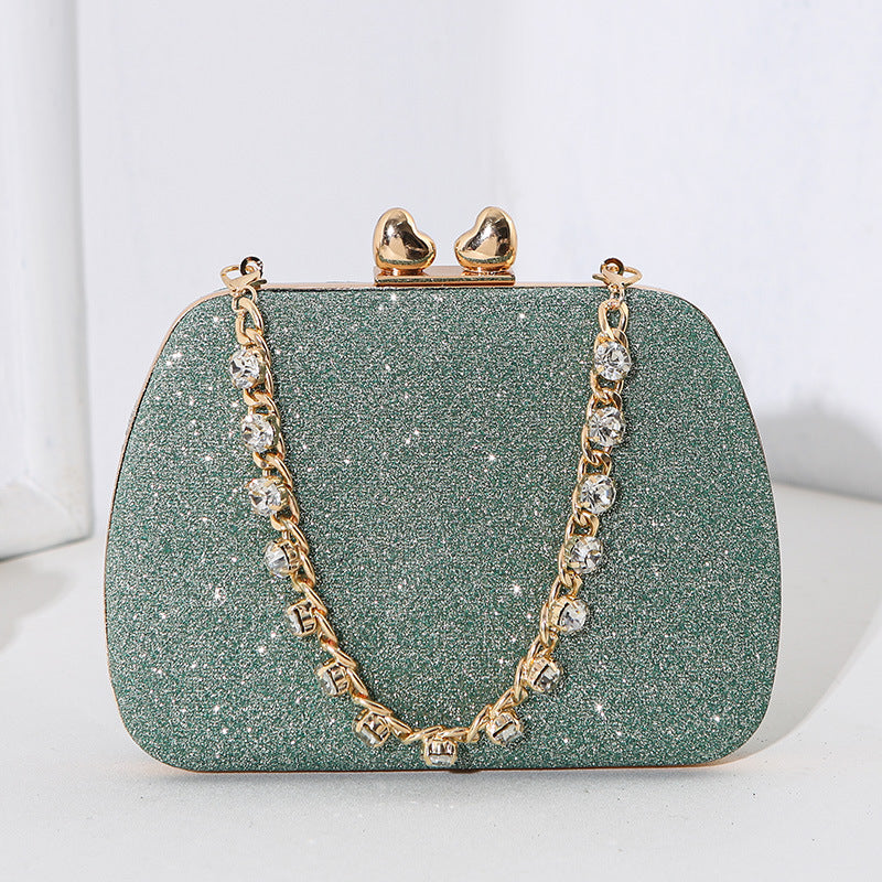 ELOAL Elegant Rhinestone Clutch for Stylish Evening Events