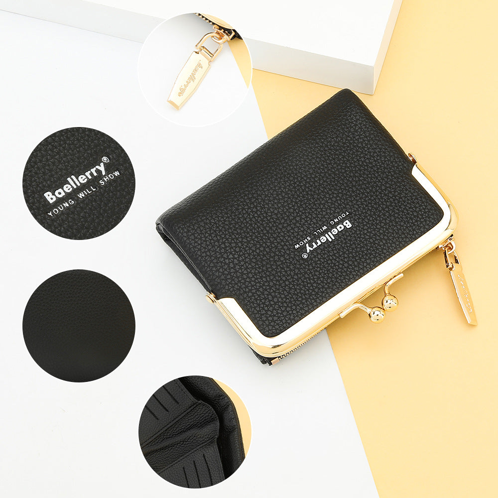 ELOAL Stylish Mini Wallet Coin Purse and Card Holder