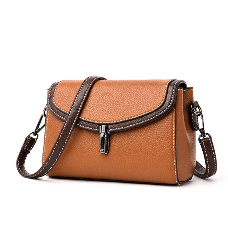 ELOAL Stylish Leather Crossbody Bag for Fashionable Everyday Use